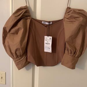 NWT Zara crop top